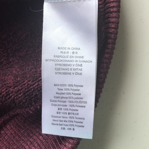 BURTON burgundy full zip hoodie XS - Picture 12 of 14